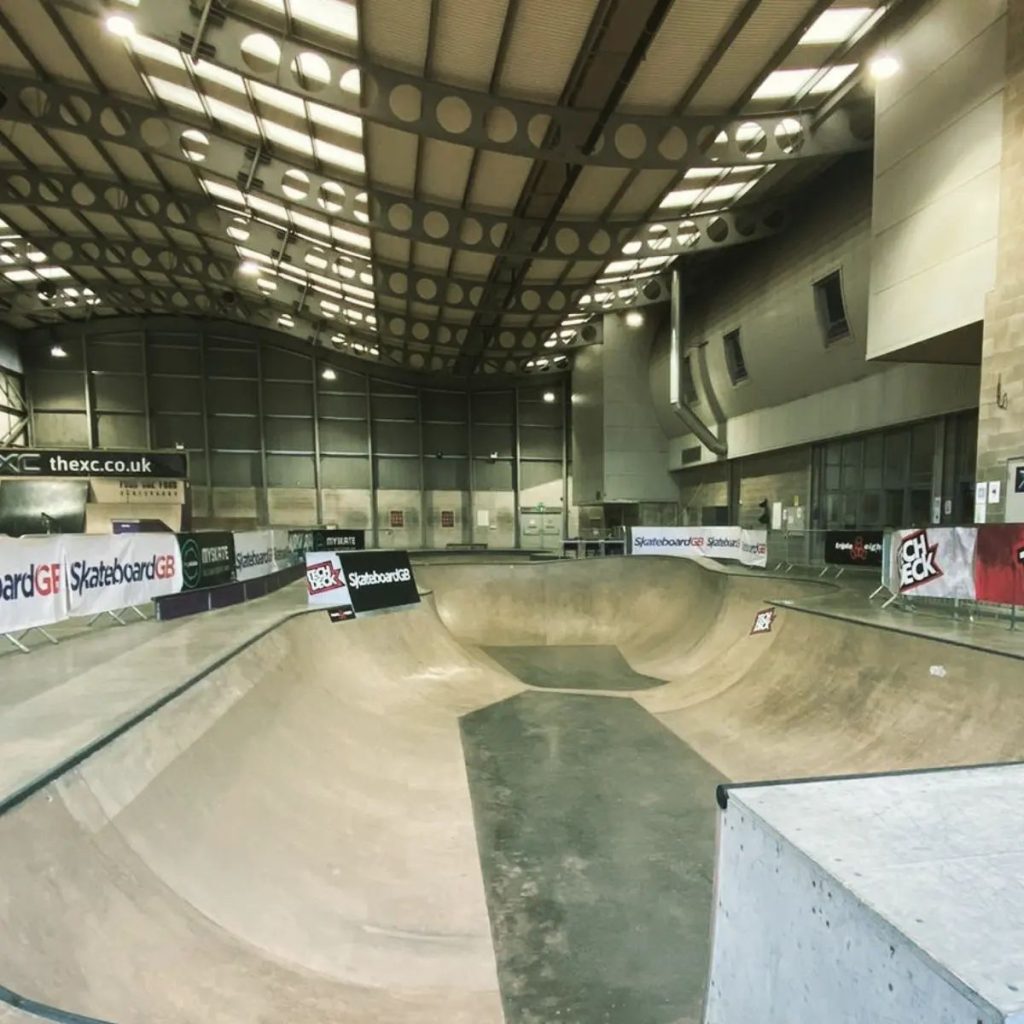 XC skate park layout image
